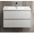 База под раковину подвесная, KRAFT Bianco Opaco, 700x450x500, KRAFT-700-2C-SO