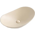 Раковина накладная керамическая, бежевая матовая, BB1404-H316