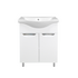 Комплект Тумба Стиль- 60 (600*850*280) с раковиной Basic 60 (Турция), CS00070300
