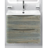 Тумба под раковину подвесная с двумя выкатными ящиками ACQUA Pino Scania 700x450x500 BelBagno