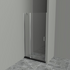 Душевая дверь в нишу UNO-B-12-30+70-C-Cr BelBagno