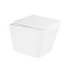 Унитаз подвесной безободковый с сиденьем DUE BB3103CHR/SC BelBagno