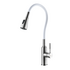 Смеситель для кухни с гибким изливом Expert LM5082S-White Lemark