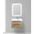 Тумба под раковину подвесная с двумя выкатными ящиками MARINO Rovere Nature 700x450x500 BelBagno