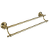 Полотенцедержатель PRAKTIC Gold двойной 50 см PRK-225-Gold Elghansa