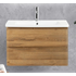 Тумба под раковину подвесная два выкатных ящика ALBANO-CER Rovere Rustico 1020x444x500 BelBagno
