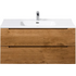 Тумба под раковину подвесная с двумя ящиками с доводчиками ETNA Rovere Nature 1200x460x500 ETNA-1200-2C-SO-RN-P BelBagno