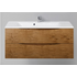 Тумба под раковину подвесная с двумя выкатными ящиками MARINO Rovere Nature 1100x450x500 BelBagno