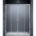 Душевая дверь Alpha VDS-3AL2170MT, 1700, хром, стекло текстурное Vincea