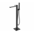 Напольный смеситель для ванны LUCE чёрный LUC-FMT-NERO Belbagno