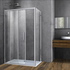 Душевой уголок Soft VSR-3SO9014CL, 1400*900, хром, стекло прозрачное Vincea