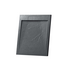 Поддон для душа из искусственного камня VST-4SRL9090A, 900*900*25, антрацит Vincea