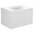 База под раковину Fine 800 подвесная, 2 выкатных ящика soft close, G.White VMC-2F800GW Vincea