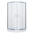 Душ.ограждение GR-0090 Classic 90*90*190 полукруг, двери раздвижные GROSSMAN