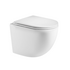 Унитаз подвесной с сиденьем SoftClose, технология смыва Rimless, белый матовый AQM2002MW AQUAme