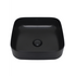 Раковина накладная квадратная, цвет черный матовый 390x390x130 AQM5011MB AQUAme