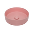 Раковина накладная круглая, цвет розовый матовый 355x355x120 AQM5012MP AQUAme
