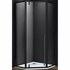 Душевой уголок 900х900, чёрный, стекло прозрачное Penta VSP-3P900CLB Vincea