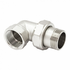 Соединение угловое 1/2" никелированное 0000002357 STI