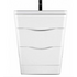 Тумба под раковину напольная с двумя ящиками PIRAMIDE Bianco Frassinato 650x520x800 BelBagno
