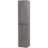 Шкаф подвесной с двумя дверцами двумя полками левосторон. KRAFT Cemento Grigio 330x300x1600 BelBagno Шкаф подвесной с двумя дверцами двумя полками левосторон. KRAFT Cemento Grigio 330x300x1600 BelBagno