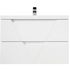 Тумба под раковину подвесная с двумя выкатными ящиками Bianco Lucido 1000x500x500 BelBagno