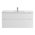 Тумба под раковину подвесная с двумя выкатными ящиками ETNA H-60 Bianco Lucido 900x455x600 BelBagno