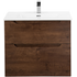 Тумба под раковину подвесная с двумя выкатными ящиками ETNA H-60 Rovere Moro 800x455x600 BelBagno