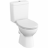 Унитаз напольный безободковый S10 с сиденьем микролифт Open-Back9822B003-7204 Vitra