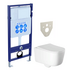 Унитаз с инсталляцией SET AQUATEK ЛУГАНО Aquatek