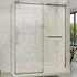 Душевой уголок Como Soft 150х80, хром, стекло прозрачное VSR-1CS8015CL Vincea