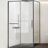 Душевой уголок Slim Soft 150х90, вороненая сталь, стекло прозрачное VSR-1SS9015CLGM Vincea