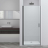 Душевая дверь Extra 80/90, вороненая сталь, стекло прозрачное VDP-1E8090CLGM Vincea