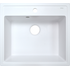Кухонная мойка Litos 570х505х200 Белая сифон + герметик CS00078321 Azario