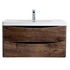 База под раковину Rovere Moro, 600x420x450 ANCONA-N-600-2C-SO-RW Belbagno