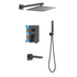 Душевой комплект Set 4 в 1 Лира AQ1473MB Aquatek