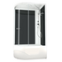 Душевая кабина Delight 128 Slim R high DS01DS128RHBCl00 Domani