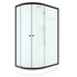 Душевая кабина. Delight Slim 128 R DS01DS128RLWM00.Gt-Black Domani