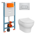 Унитаз с инсталляцией Zentrum Round 9879B003-7200 VitrA