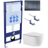 Унитаз с инсталляцией Set AQUATEK ЕВРОПА T-033 4в1