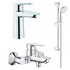 Набор для ванны 3 в 1 BauEdge 1000180 Grohe