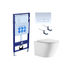 Унитаз с инсталляцией SET AQUATEK ЛИБЕРТИ-021 4в1