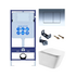 Унитаз с инсталляцией SET ЛИБРА T-010/KKI33 Aquatek