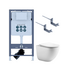Унитаз с инсталляцией SET AQUATEK ГЕЛИОС INSP01