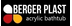 Душевая система с термостатом с температурным дисплеем графит 8934 Bergerplast в г.Челябинск