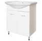 Тумба под умывальник Лидия-70 белый AQUALINE