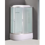 Душевая кабина CS-66120R F 120*80*215 выс. поддон 40 см бел. стекло 4 мм Loranto