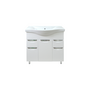 Комплект Тумба Стиль- 80/2 (800*850*460) с раковину Basic 80 (Турция), CS00070446