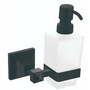 Дозатор жидкого мыла стеклянный, черный матовый ALTRE AZ-96012B Azario